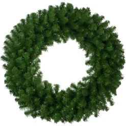 Dorchester Pine Green Artificial Christmas Wreath, 72-Inch, Unlit