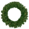 Pre-Lit Dorchester Pine Artificial Christmas Wreath, 24-Inch, Clear Lights -Noel Twinkle Shop northlight z92851 1 65974.1667554474