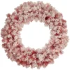 Pre-Lit Flocked Red Artificial Christmas Wreath, 36 Inch, Clear Lights 2 Pre-Lit Flocked Red Artificial Christmas Wreath, 36 Inch, Clear Lights -Noel Twinkle Shop northlight z92858 1 80584.1667530325
