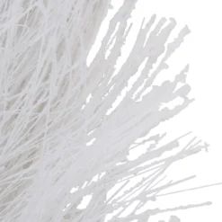 6' X 10" White Flocked Artificial Christmas Garland With Pine Cones, Unlit -Noel Twinkle Shop northlight z94018 3 43415.1678396697