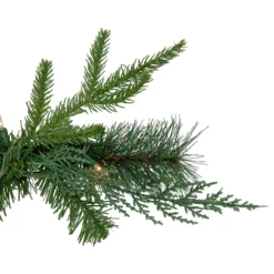 6' X 18" Pre-Lit Mixed Pine Artificial Christmas Icicle Garland, Clear Lights -Noel Twinkle Shop northlight z94042 4 86807.1678221764