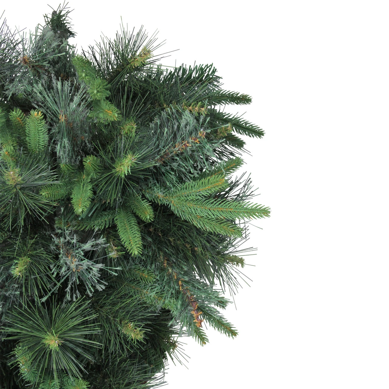 46" Ashcroft Cashmere Pine Artificial Christmas Teardrop Swag - Unlit 4 46" Ashcroft Cashmere Pine Artificial Christmas Teardrop Swag - Unlit - Image 2