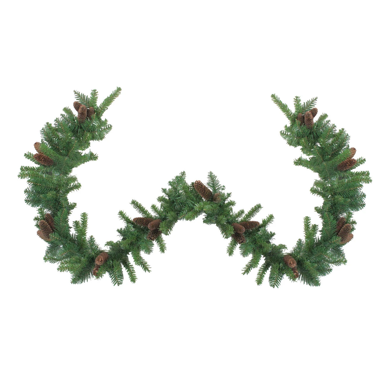 9' X 14" Dakota Red Pine Artificial Christmas Garland - Unlit 3 9' X 14" Dakota Red Pine Artificial Christmas Garland - Unlit