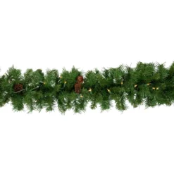 9' X 12" Pre-Lit Dakota Red Pine Artificial Christmas Garland - Clear Dura Lights 7 9' X 12" Pre-Lit Dakota Red Pine Artificial Christmas Garland - Clear Dura Lights -Noel Twinkle Shop northlight z99381 2updated 26294.1669140550