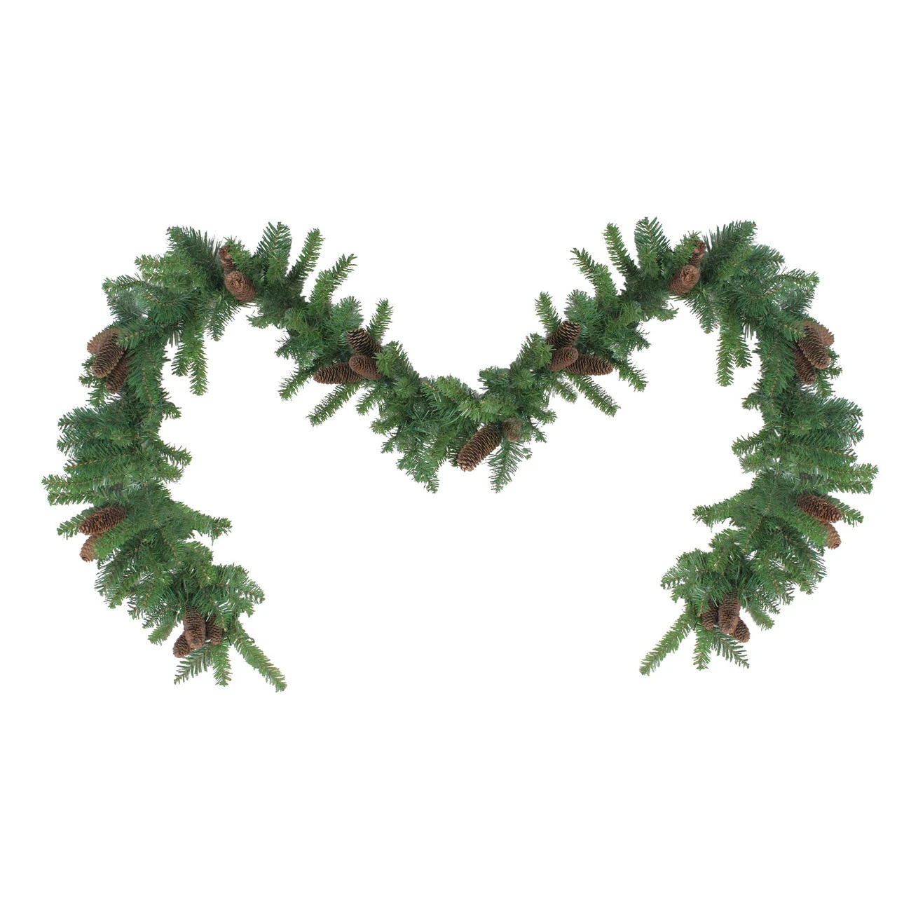 9' X 14" Dakota Red Pine Artificial Christmas Garland - Unlit 5 9' X 14" Dakota Red Pine Artificial Christmas Garland - Unlit - Image 3