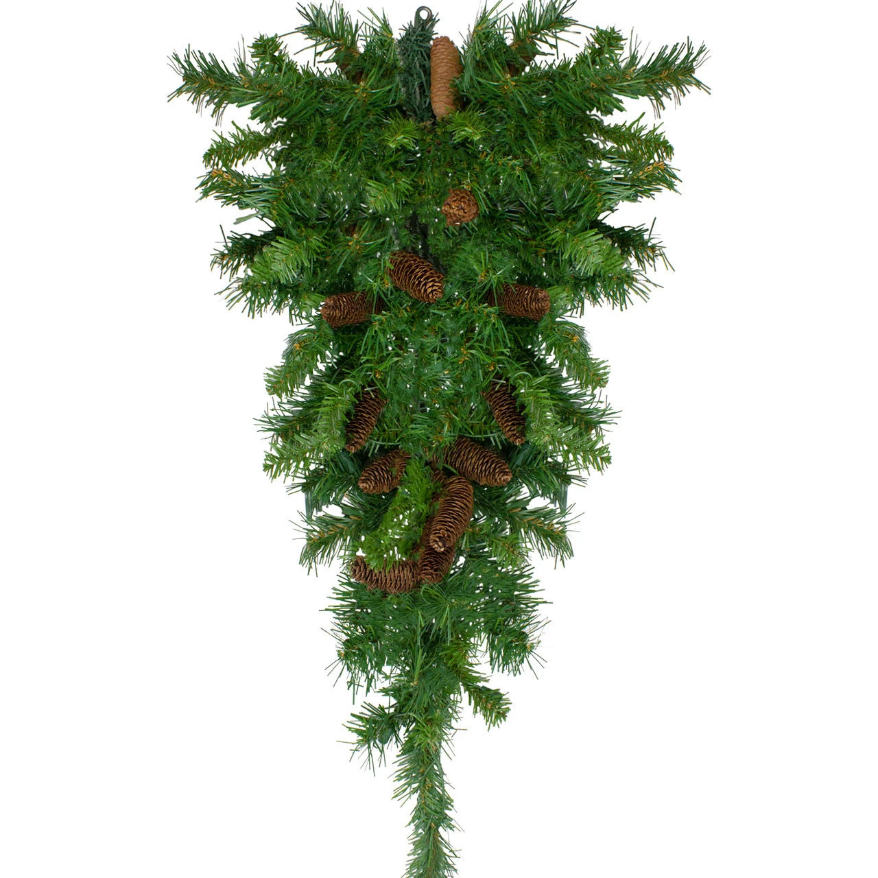 34" Dakota Red Pine Artificial Christmas Swag With Pine Cones - Unlit 3 34" Dakota Red Pine Artificial Christmas Swag With Pine Cones - Unlit