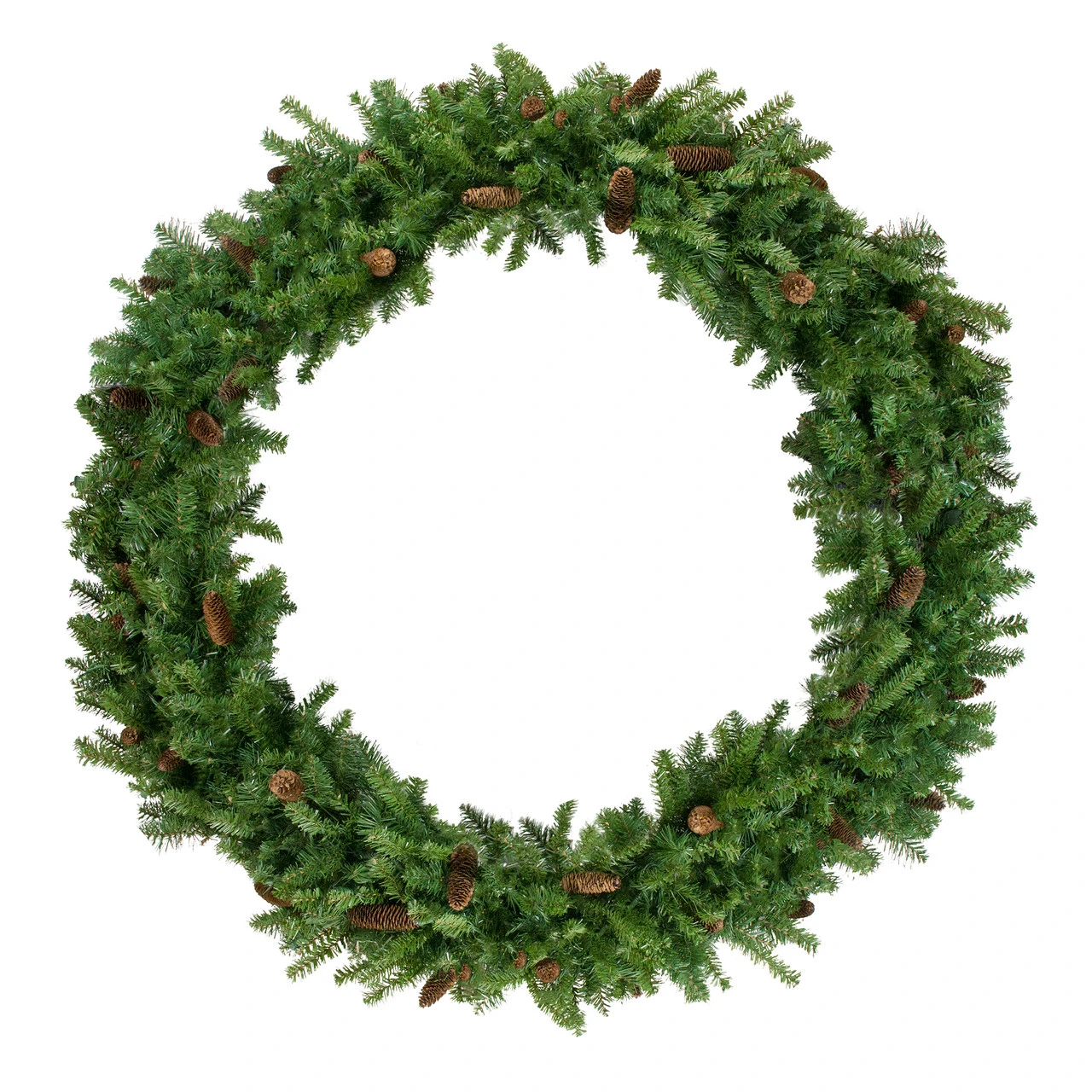 Dakota Red Pine Commercial Artificial Christmas Wreath - 5-Foot, Unlit 3 Dakota Red Pine Commercial Artificial Christmas Wreath - 5-Foot, Unlit