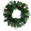 24" Country Mixed Pine Artificial Christmas Wreath - Unlit -Noel Twinkle Shop northlight z99507 93023.1667531200