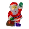 13" Red And White Lighted Holographic Santa Claus Christmas Window Silhouette Decoration -Noel Twinkle Shop northlight zg15698 updated 91932.1667569953