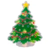 12.5" Lighted Holographic Christmas Tree Window Silhouette Decor -Noel Twinkle Shop northlight zg15700 updated 59002.1667576189