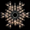 15.25" Lighted Snowflake Christmas Window Silhouette Decor -Noel Twinkle Shop northlight zg15715 61552.1667488147