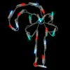 12" Battery Operated LED Candy Cane Christmas Window Silhouette Decoration