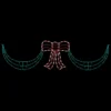 3-Piece Lighted RedBow And Green Swag Christmas Decoration -Noel Twinkle Shop northlight zg27644 1 40399.1667569971