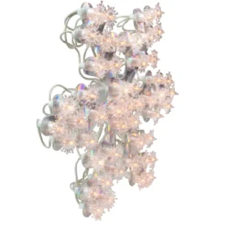 12" Lighted Holographic Snowflake Christmas Window Decoration 9 12" Lighted Holographic Snowflake Christmas Window Decoration -Noel Twinkle Shop northlight zg92293 3 95774.1667569749