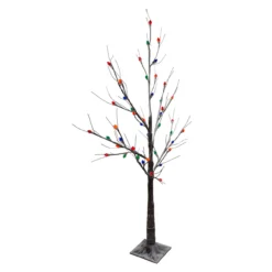 4' Pre-Lit LED Brown Artificial Christmas Tree- Multi-Colored Lights 9 4' Pre-Lit LED Brown Artificial Christmas Tree- Multi-Colored Lights -Noel Twinkle Shop northlightd 17 11437wae 4 3 66918.1667576822