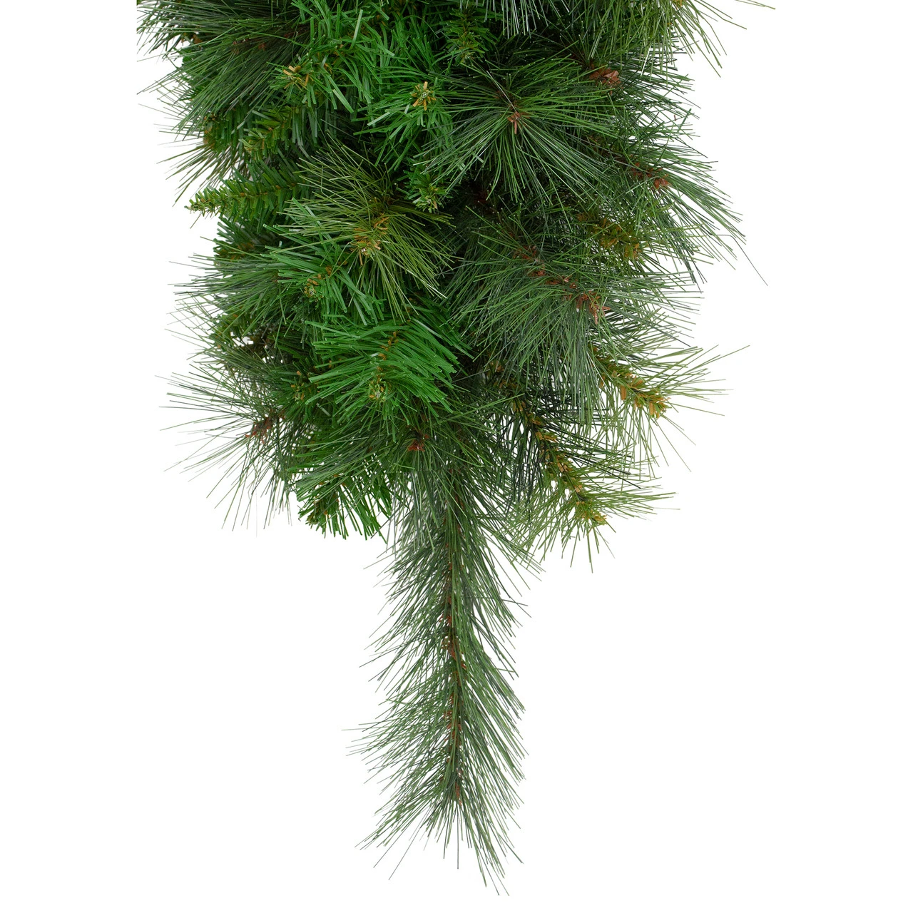 32" Canyon Pine Artificial Christmas Teardrop Swag - Unlit 5 32" Canyon Pine Artificial Christmas Teardrop Swag - Unlit - Image 3