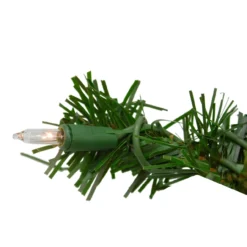 18" Deluxe Windsor Pine Artificial Christmas Wreath - Clear Lights -Noel Twinkle Shop northlightgb yww818 gr 2 22288.1667659906