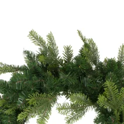 Pre-Lit Woodcrest Pine Artificial Christmas Wreath - 48-Inch, Clear Lights -Noel Twinkle Shop northlighthb27107b 67959.1667578091