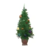 4' Potted Multi-Color Ball Ornament Artificial Christmas Tree - Unlit 1 4' Potted Multi-Color Ball Ornament Artificial Christmas Tree - Unlit -Noel Twinkle Shop northlights84895 70168.1667662353