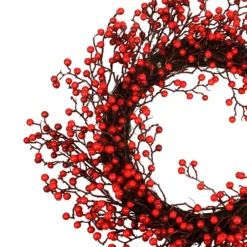 Festive Red Berries Artificial Christmas Wreath - 22-Inch, Unlit 6 Festive Red Berries Artificial Christmas Wreath - 22-Inch, Unlit -Noel Twinkle Shop northlightss312 81792.1667663657