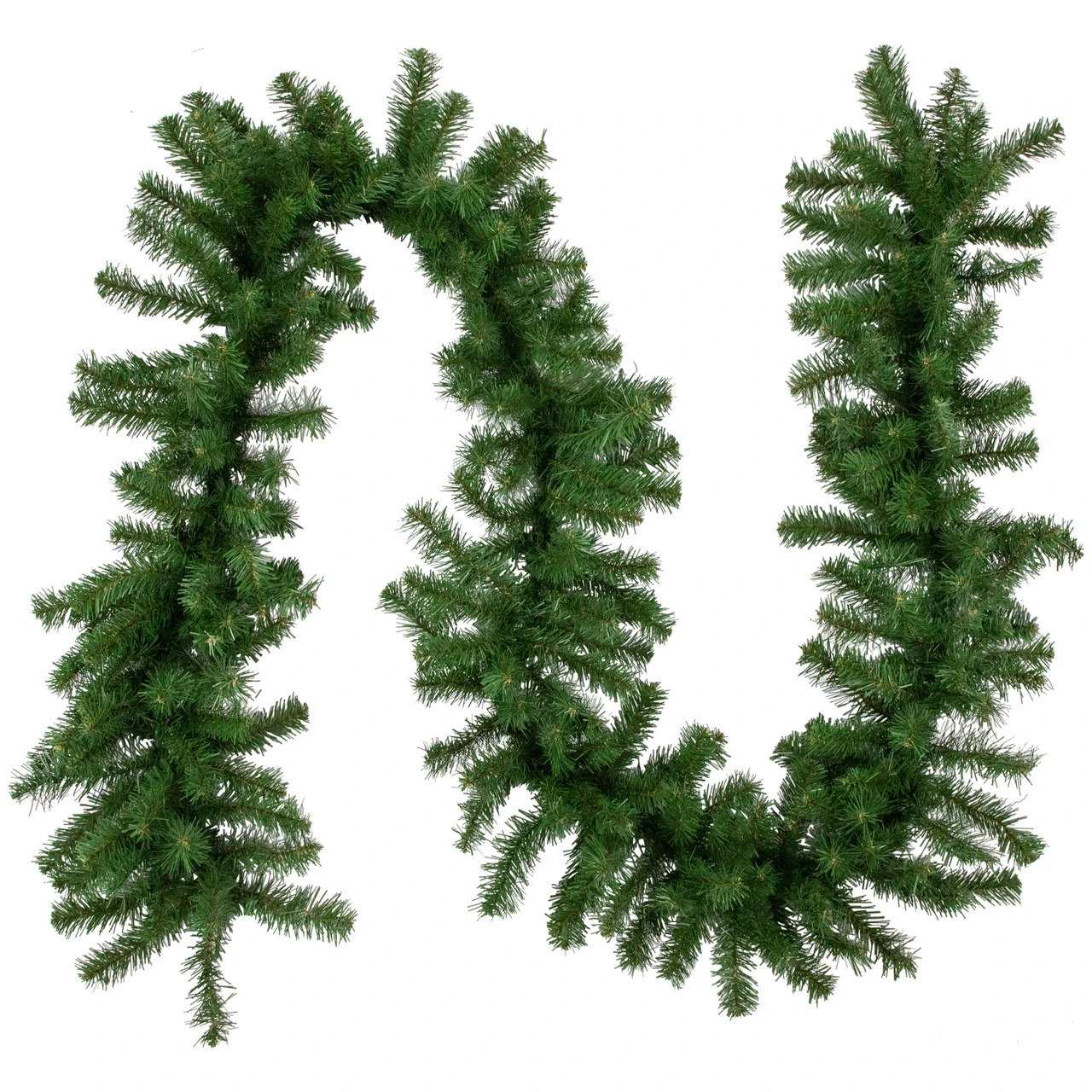 9' X 12" Dorchester Pine Artificial Christmas Garland, Unlit 3 9' X 12" Dorchester Pine Artificial Christmas Garland, Unlit