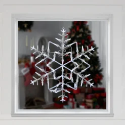 18" LED Lighted Snowflake Christmas Window Silhouette Decoration -Noel Twinkle Shop o0gbwrbqkjxrs3l94e7zthmc8zxrbncl 45105.1678805607