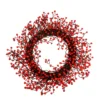 Festive Red Berries Artificial Christmas Wreath - 22-Inch, Unlit -Noel Twinkle Shop obhix7813m5hxlafq45bf4pz3a4s4zux 75590.1667663656