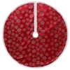 48" Red And White Snowflake Christmas Tree Skirt With A White Border -Noel Twinkle Shop pn4op9th3ibekgzj3ejmr5aho8iejbvt 12946.1667530463