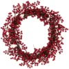 Red Berry With Frosted Accents Artificial Christmas Wreath, 18-Inch, Unlit -Noel Twinkle Shop q3zymjiopl8sogzg7j8wjhuwubdlzzxr 33226.1684941549