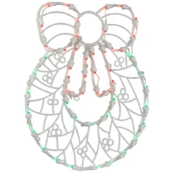 16" Red And Green Led Lighted Wreath Christmas Window Silhouette Decoration -Noel Twinkle Shop q6wvaqhlzbl4w4hydifprcdwlg3nl4yb 10529.1667533577