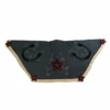 48" Blue And Black Christmas Tree Skirt With Embroidered Stars And Horseshoes -Noel Twinkle Shop qftschudbgpavxe5o7y6elnqoia3ympo 23009.1667664501