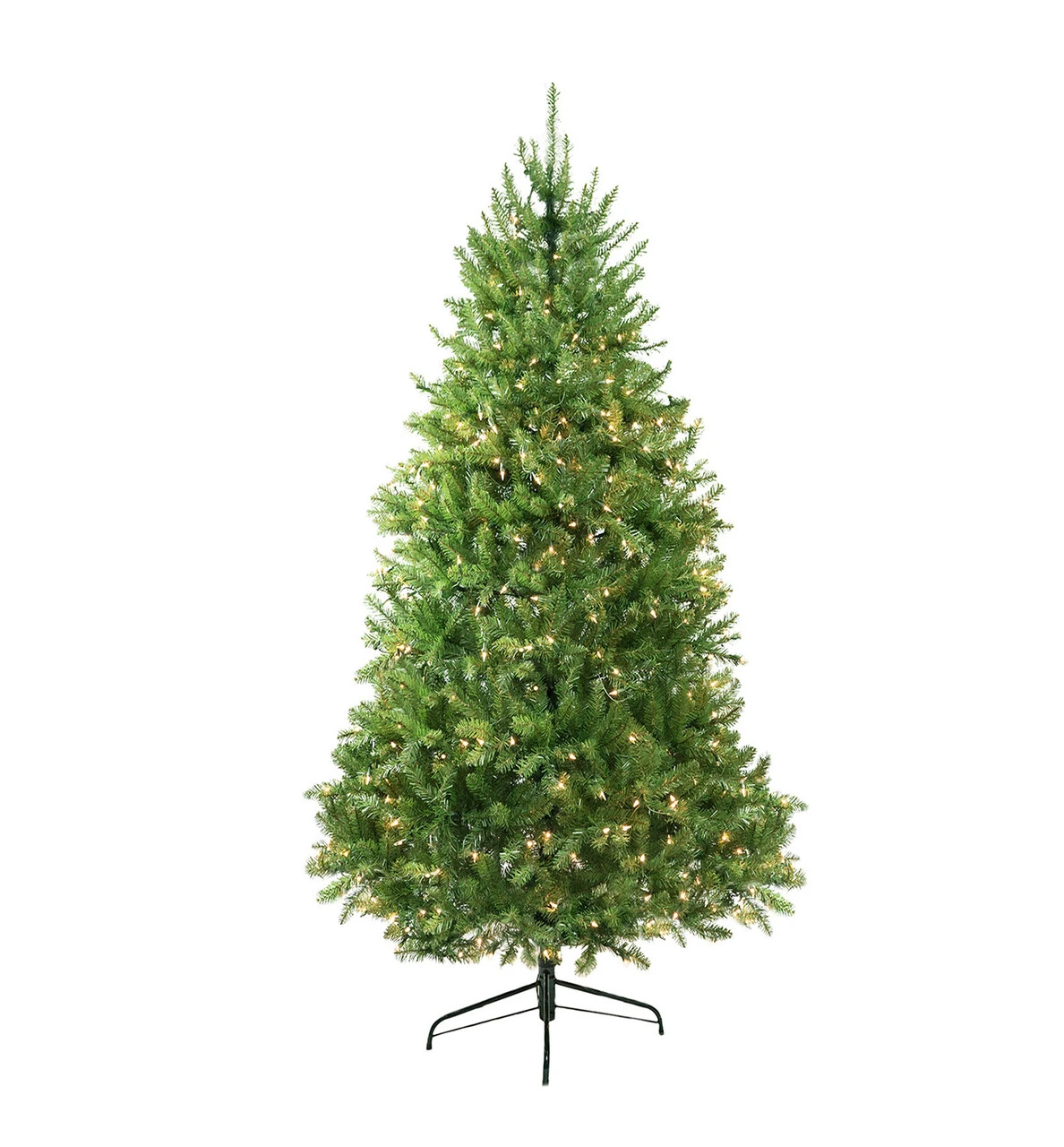9' Pre-Lit Full Northern Pine Artificial Christmas Tree, Clear Lights 4 9' Pre-Lit Full Northern Pine Artificial Christmas Tree, Clear Lights - Image 2