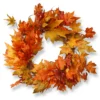 Maple Leaf Artificial Wreath - 24-Inch, Unlit 1 Maple Leaf Artificial Wreath - 24-Inch, Unlit -Noel Twinkle Shop rahv sw060135a 08467.1667656840