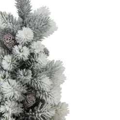 19" Potted Slim Flocked Mini Pine Artificial Christmas Tree In Burlap Base - Unlit 8 19" Potted Slim Flocked Mini Pine Artificial Christmas Tree In Burlap Base - Unlit -Noel Twinkle Shop rhzfvd0qw5xngq31n5e7dqmzisj7duk6 89919.1667657552