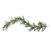5' Green And Silver Iced Cedar Christmas Garland With Ornaments Bells - Unlit -Noel Twinkle Shop select xp1317 sv 1 resending 60114.1671237445