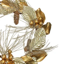 Golden Treasures Glittered Berries And Pine Cone Artificial Christmas Wreath - 24-Inch, Unlit 7 Golden Treasures Glittered Berries And Pine Cone Artificial Christmas Wreath - 24-Inch, Unlit -Noel Twinkle Shop selectxp1704 gob 84784.1667536286
