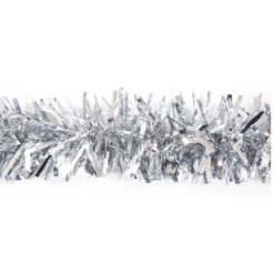 25' Silver Metallic Twist Novelty Christmas Garland