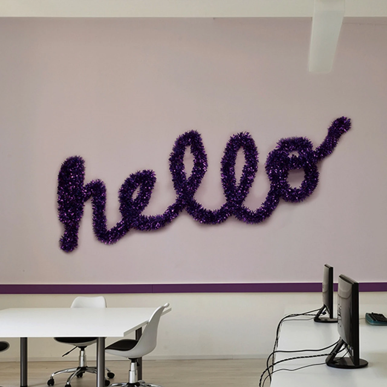 25' Teal Blue Metallic Twist Novelty Christmas Garland 4 25' Teal Blue Metallic Twist Novelty Christmas Garland - Image 2