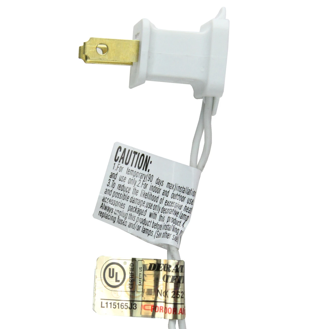 50' X 10" Pre-Lit Commercial Length Snow White Christmas Garland, Clear Lights 5 50' X 10" Pre-Lit Commercial Length Snow White Christmas Garland, Clear Lights - Image 3