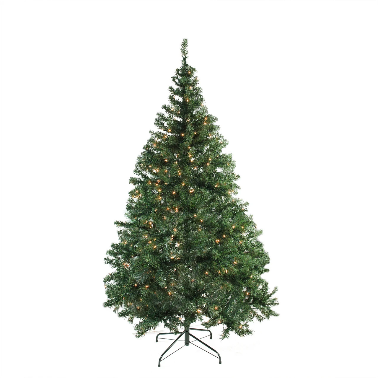 6.5' Pre-Lit Medium Niagara Pine Artificial Christmas Tree - Clear Lights 3 6.5' Pre-Lit Medium Niagara Pine Artificial Christmas Tree - Clear Lights