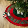 48" Red And Green Plaid Velveteen Christmas Tree Skirt -Noel Twinkle Shop swyckm7ad4n91xdxdj3hi8vmtbqq3kkj 22913.1685043296