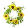 Yellow Sunflower And Cream White Daisy Artificial Floral Christmas Wreath - 22-Inch, Unlit 1 Yellow Sunflower And Cream White Daisy Artificial Floral Christmas Wreath - 22-Inch, Unlit -Noel Twinkle Shop t0cnchp6uuggncu6pvuz4b0issj0rp0x 57732.1667514335