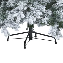 8' Pre-Lit Flocked Vermont Pine Artificial Christmas Tree, Warm Clear LED Lights 14 8' Pre-Lit Flocked Vermont Pine Artificial Christmas Tree, Warm Clear LED Lights -Noel Twinkle Shop t1773 6 85185.1681393458