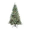 6.5' Pre-lit Snow Mountain Pine Artificial Christmas Tree - Clear Lights 2 6.5' Pre-lit Snow Mountain Pine Artificial Christmas Tree - Clear Lights -Noel Twinkle Shop vj1pknvboml2mbpvdh3lnouzholviel4 88972.1667641256