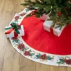 48" Red And White Poinsettia Christmas Tree Skirt -Noel Twinkle Shop vltglonb880xwetndgn4ps1eio6g08ja 23595.1685115746