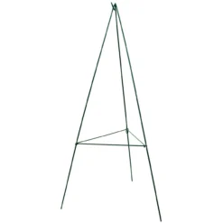 36" Green Metal Wire Standing Display Easel For Christmas & Easter Wreaths Or Memorials