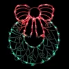 16" Lighted Wreath Christmas Window Silhouette Decoration -Noel Twinkle Shop wnljvtr7hye8j3sodpfx2oj2itbydu2z 14034.1667529739
