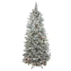 7.5' Pre-Lit Flocked Slim Colorado Spruce Artificial Christmas Tree - Clear Dura-Lit Lights -Noel Twinkle Shop wqn8k0s5tluwopv9dniegmcdpf777jqt 72977.1684942138