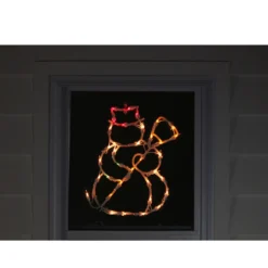 15" Red And Yellow Lighted Snowman Christmas Window Silhouette Decoration 8 15" Red And Yellow Lighted Snowman Christmas Window Silhouette Decoration -Noel Twinkle Shop xjykm2akbu43p58io6ywaio2av3seauh 35648.1667657565