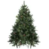 6.5' Full Snowy Delta Pine With Pine Cones Artificial Christmas Tree, Unlit -Noel Twinkle Shop xqzr5nmgjbebmtb9eaiz5eda5wugq6eo 22143.1683238456